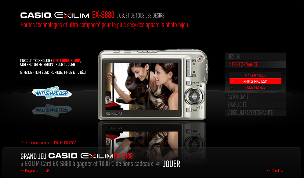 Casio Website