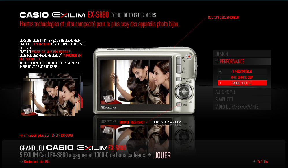 Casio Website